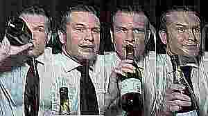 Did smbody say straight of vermouth?
